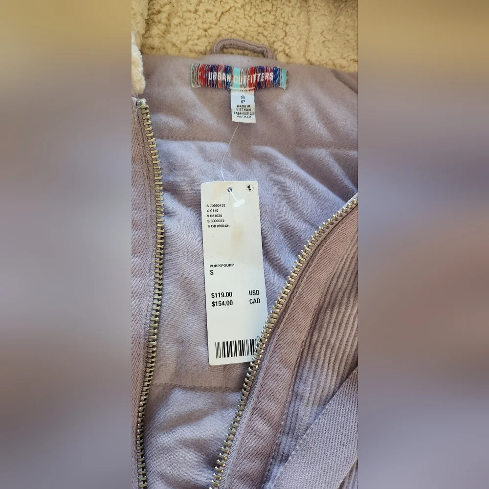 NWT URBAN OUTFITTERS COAT SZ S - Picture 2 of 8